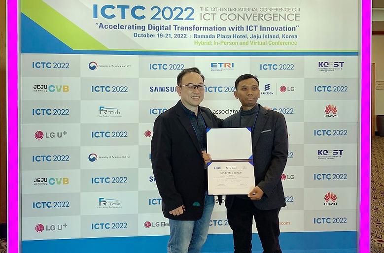 ‘제13회 ICTC 2022’에서 우수논문상 2건 수상